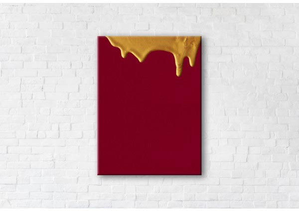 

Картина на холсте IBR Burgundy Gold 90x120 см