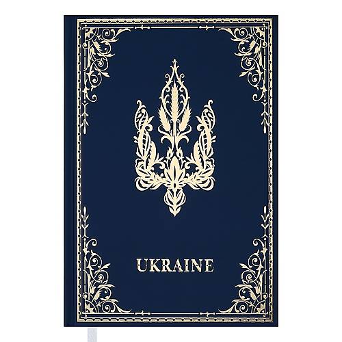 

Ежедневник недатированный UKRAINE, A5, голубой Buromax (BM.2021-14)