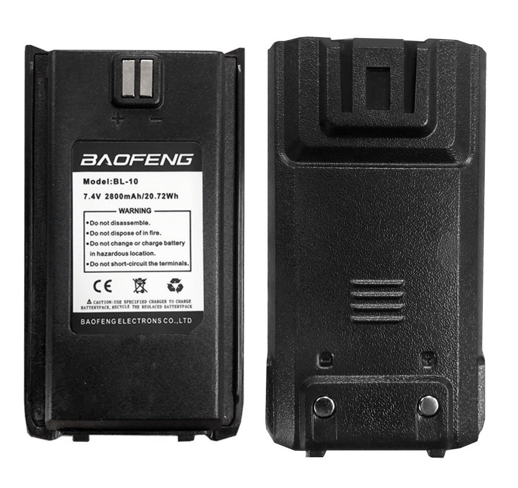 

Аккумулятор, аккумуляторная батарея к рации BAOFENG A58S BL-10 2800mAh
