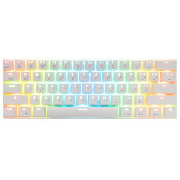 

Клавиатура Motospeed CK62 Outemu Blue (mtck62wmb) White USB