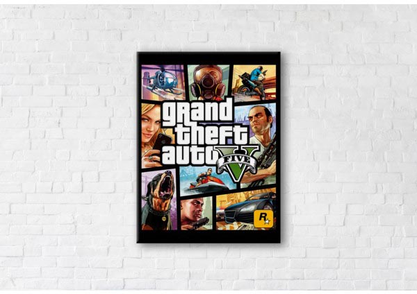 

Картина на холсте IBR GTA V 110x145 см