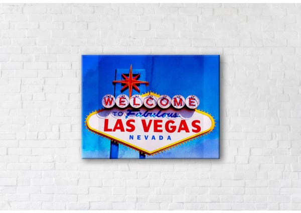 

Картина на холсте IBR Las Vegas 110x145 см