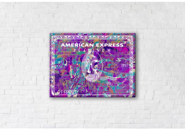 

Картина на холсте IBR Toxic American Express 75x100 см