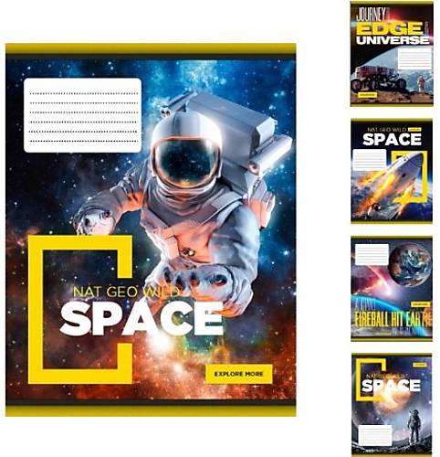 

Тетрадь А5 24 листа в клетку Space (20шт. в упак микс) YES (765619)