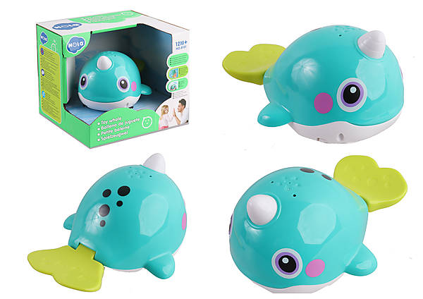 

Игра для купания "Кит" 16 см, свет, подвижные детали JIA YU TOY (8101)