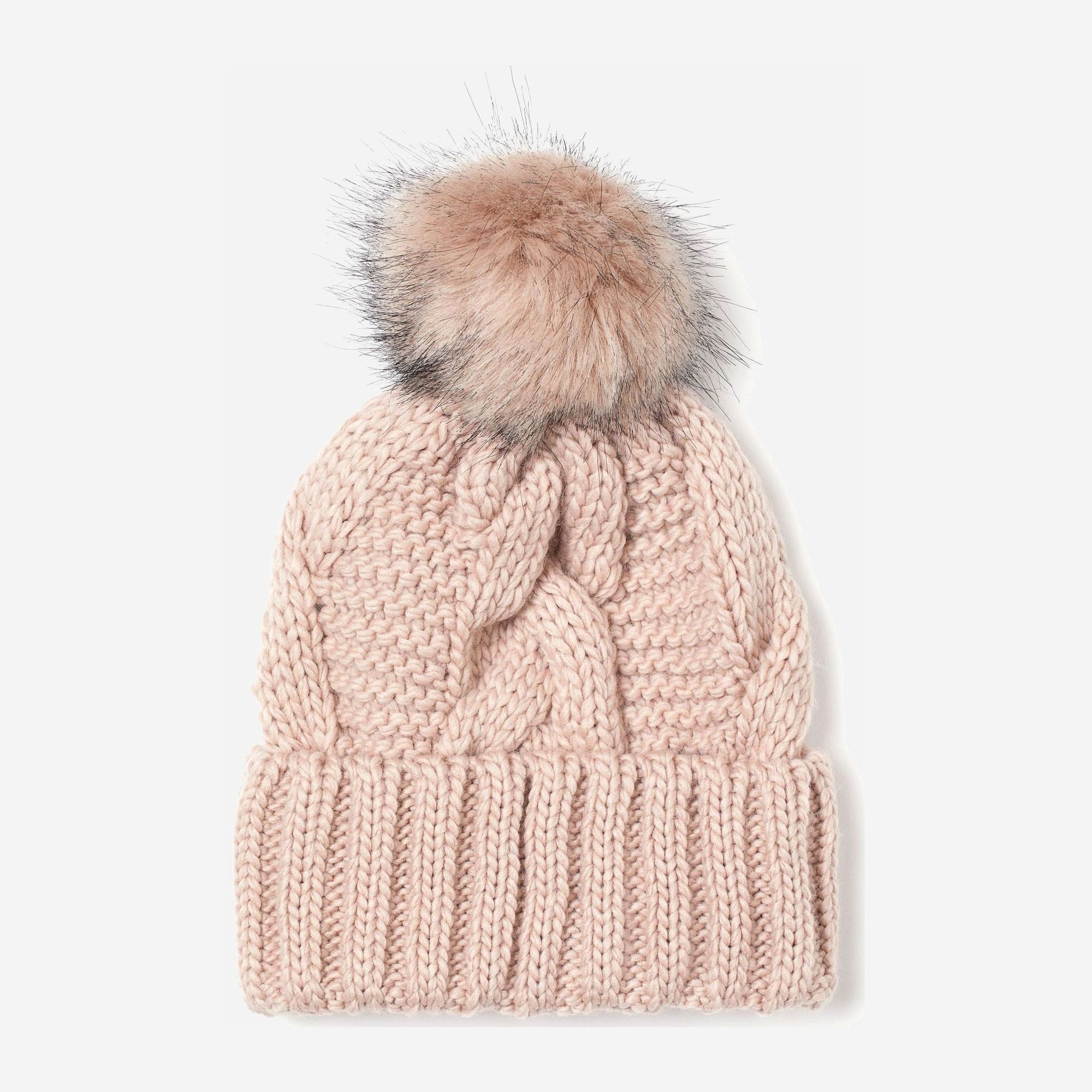 

Шапка H&M 7560990wtr Пудровая