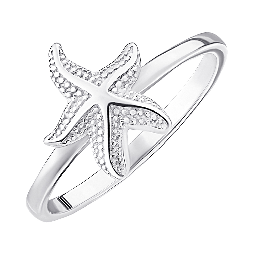 

Серебряное кольцо 000148192 18 размера