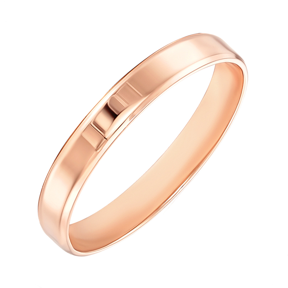 

Обручальное кольцо из красного золота 000103671 20 размера