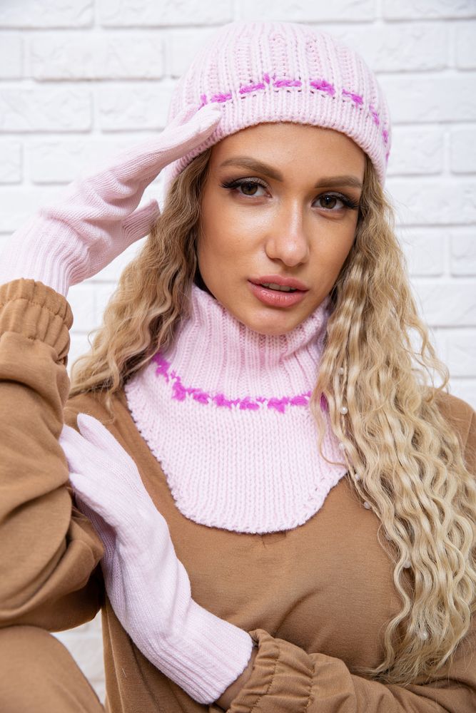 

Комплект женский цвет розово-малиновый размер one size FG_03587_03