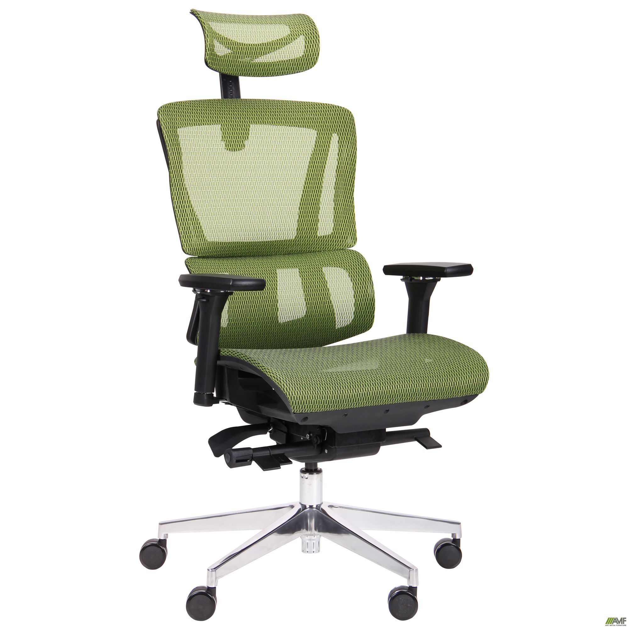 

Кресло AMF Agile Black Alum Green 544870