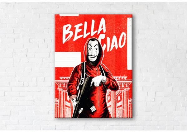 

Картина на холсте IBR Bella Ciao 75x100 см