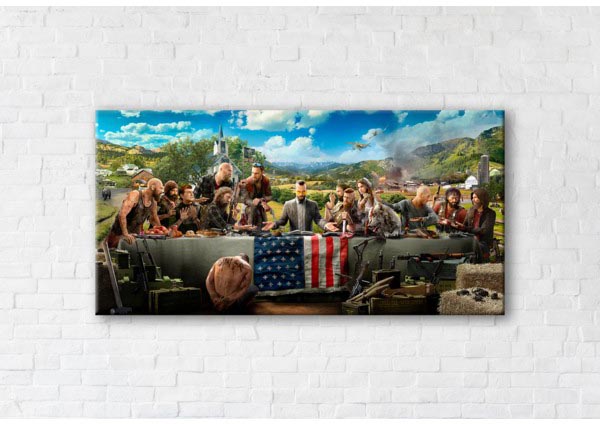 

Картина на холсте IBR Far Cry 5 50x100 см