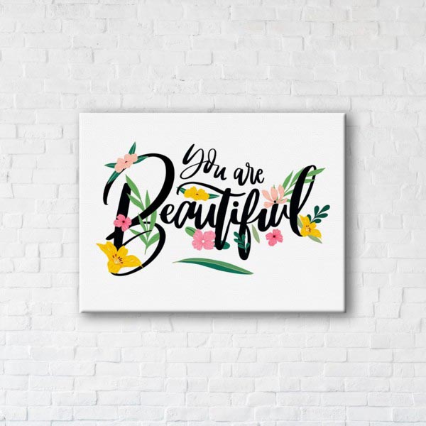 

Картина на холсте IBR Beautiful 90x120 см
