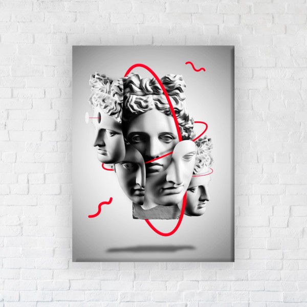 

Картина на холсте IBR Silver Venus 90x120 см