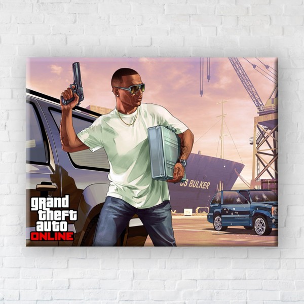 

Картина на холсте IBR GTA Online 50x65 см