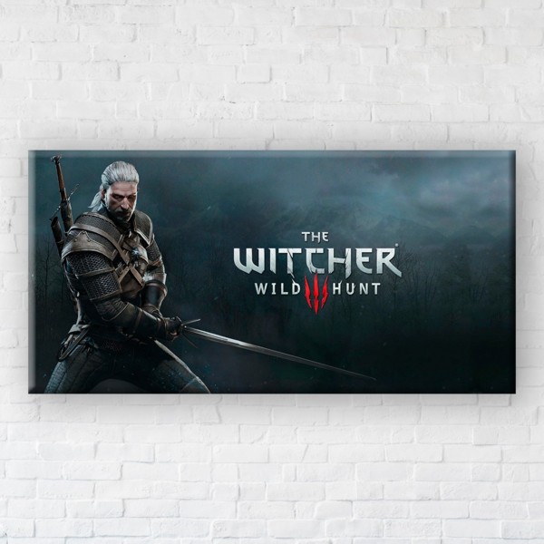 

Картина на холсте IBR The Witcher 40x80 см