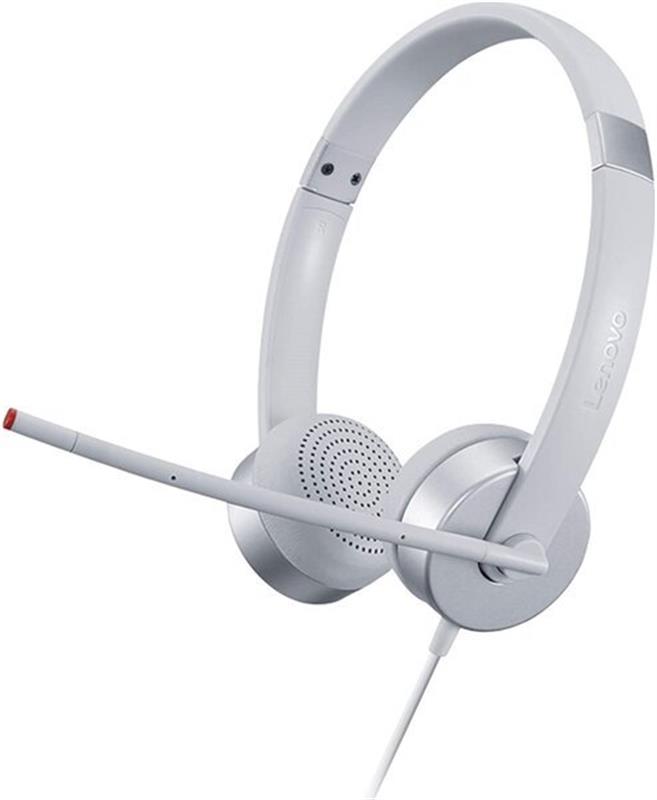 

Гарнитура Lenovo 100 Stereo Analog Headset Cloud Grey (GXD1B60597)