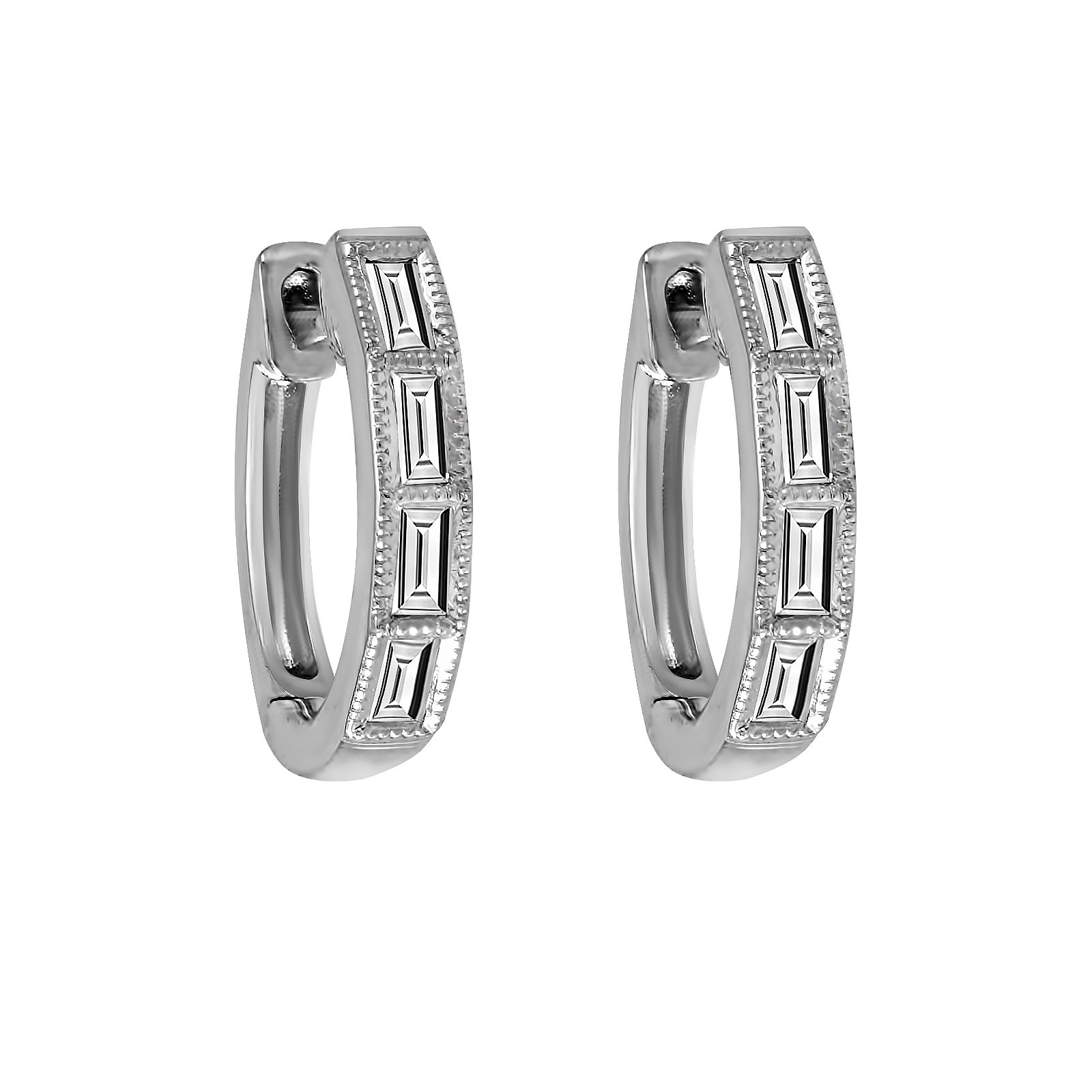 

Серьги из белого золота с бриллиантами 1722808