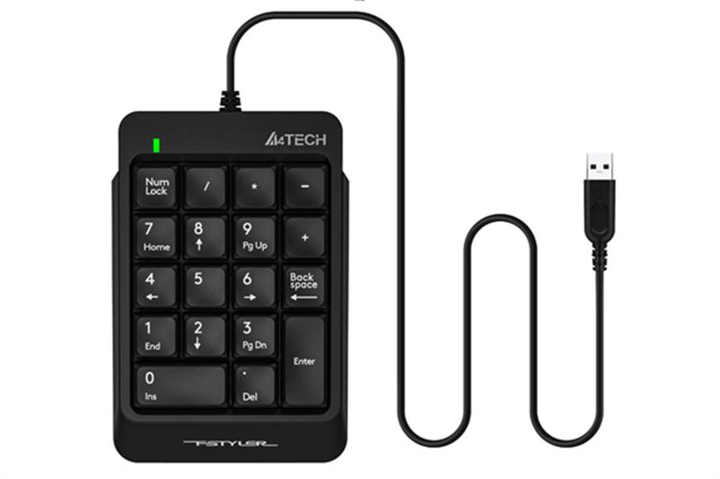 

Цифровой клавиатурный блок A4Tech FK13P Black USB