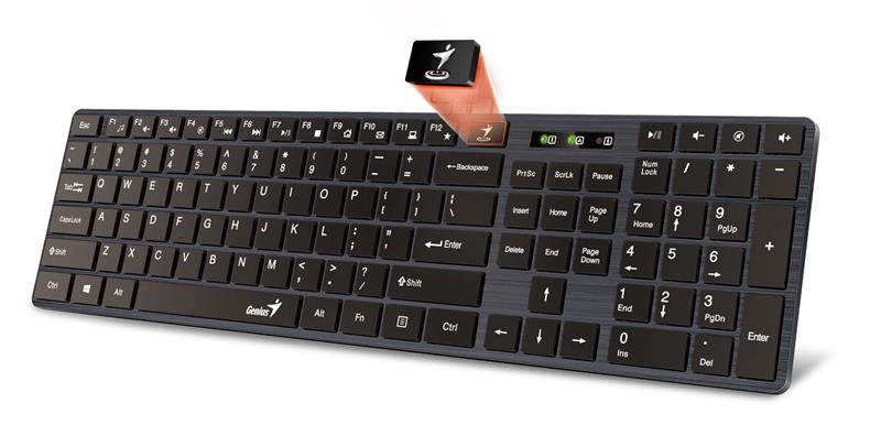 

Клавиатура Genius SlimStar 126 Black USB (31310017407)