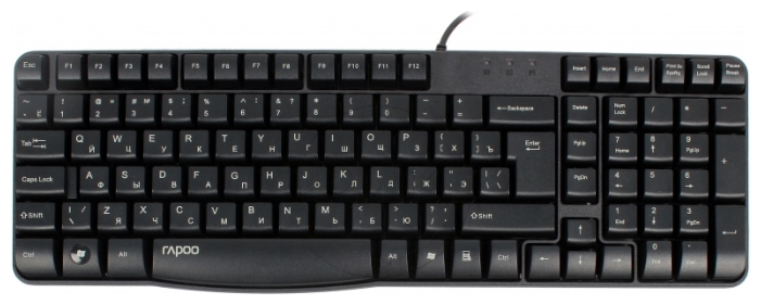 

Клавиатура Rapoo N2400 Black USB