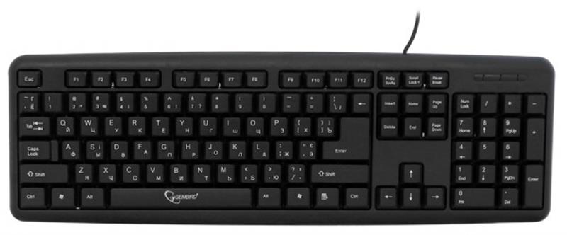 

Клавиатура Gembird KB-U-103-UA black USB