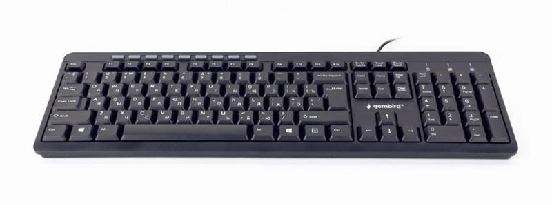 

Клавиатура Gembird KB-UM-106-UA Black USB UKR