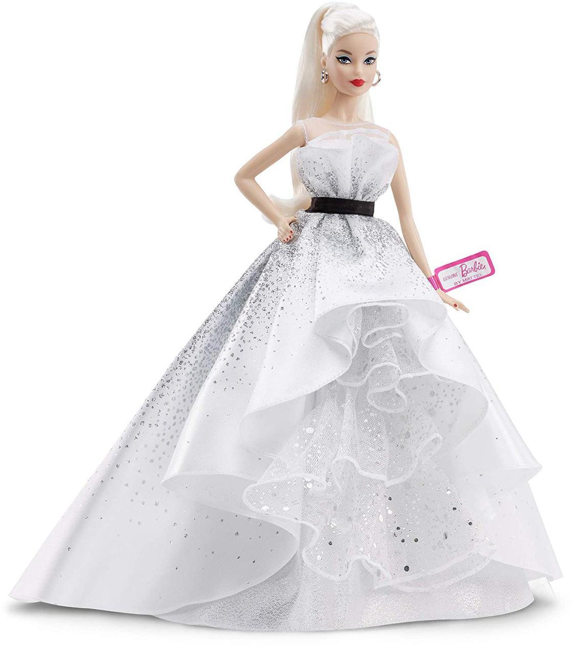 

Кукла Барби коллекционная Barbie 60th Anniversary Doll, Blonde FXD88