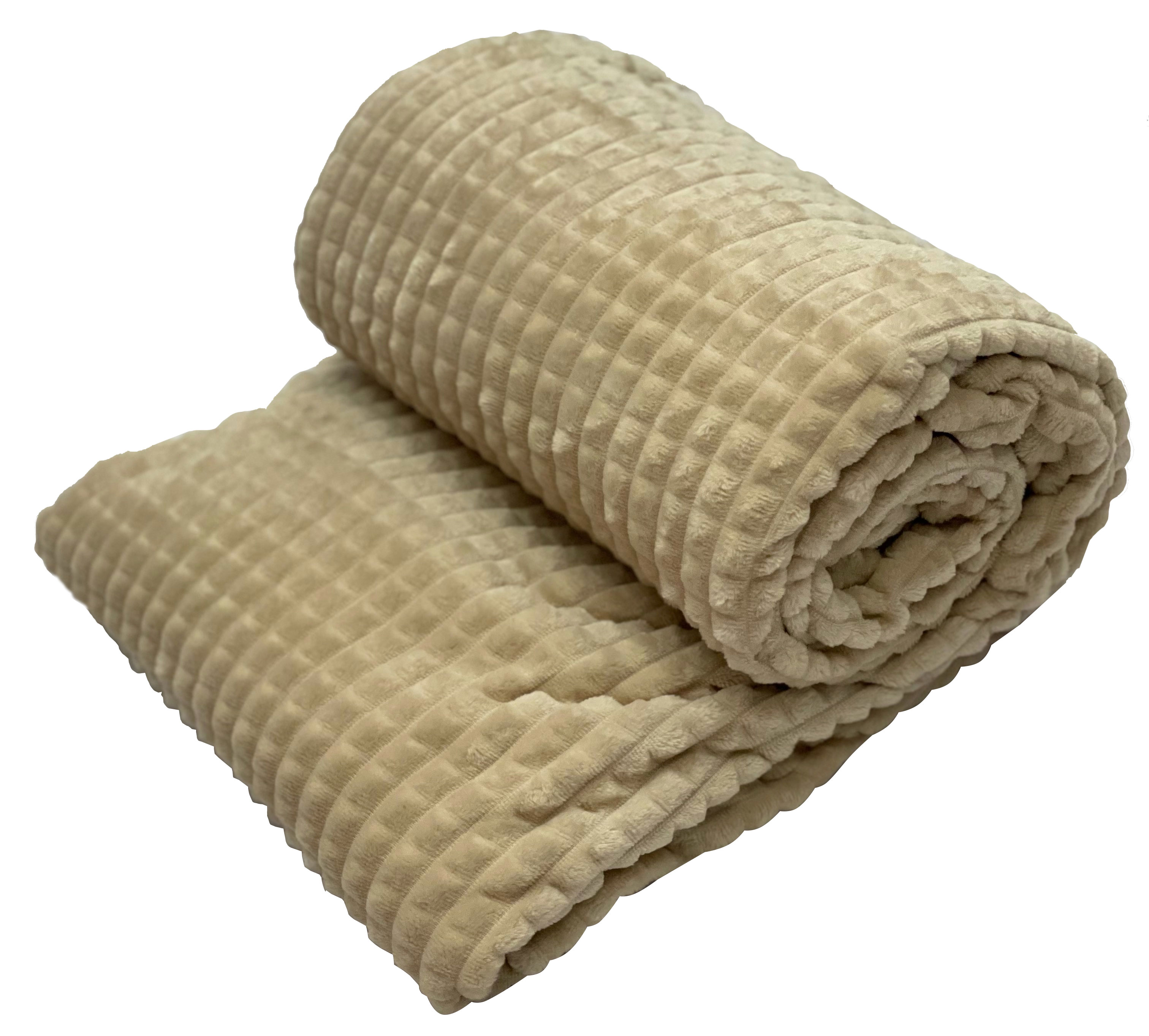 

Плед-Покрывало Novita Люкс Ecotton Beige 200х220
