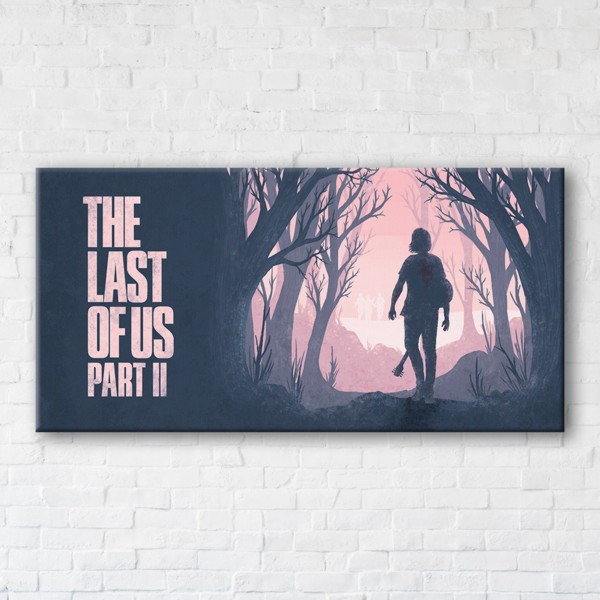 

Картина на холсте IBR The Last Of Us Part 2 40x80 см