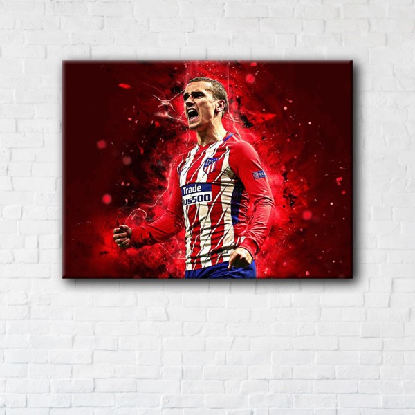 

Картина на холсте IBR Antoine Griezmann 40x80 см