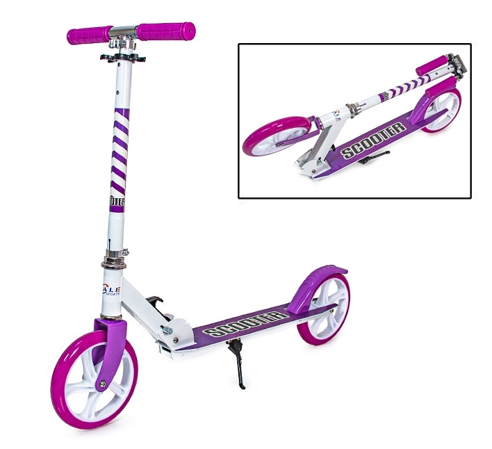 

Двухколесный самокат Scooter 460. Violet (складной) - 429114192