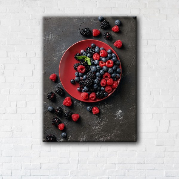 

Картина на холсте IBR Wild Berries 90x120 см