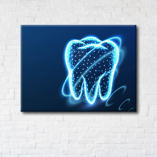 

Картина на холсте IBR Tooth Enamel 75x100 см