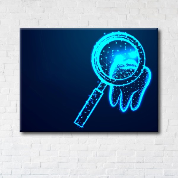 

Картина на холсте IBR Tooth Examination 90x120 см