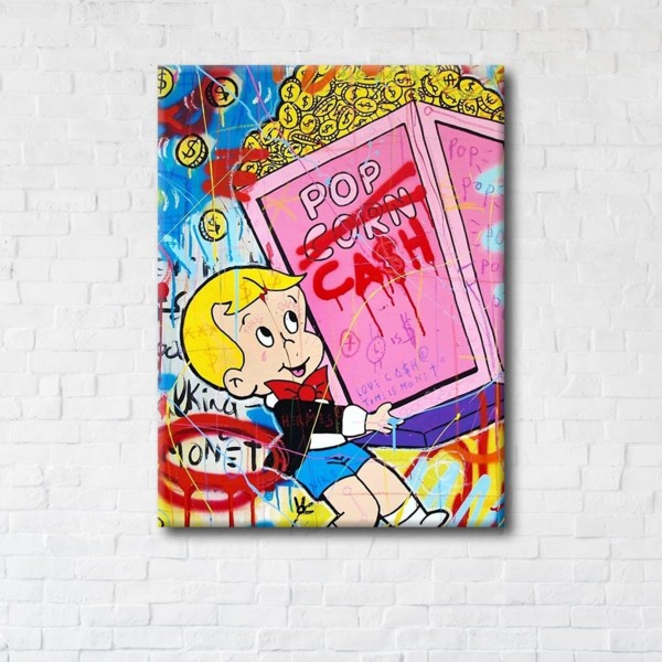 

Картина на холсте IBR Pop Cash 50x65 см