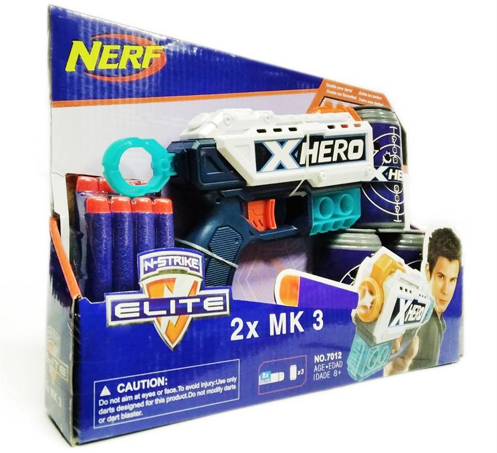 

Бластер типа Nerf N-Strike Elite "X-Hero" 7012