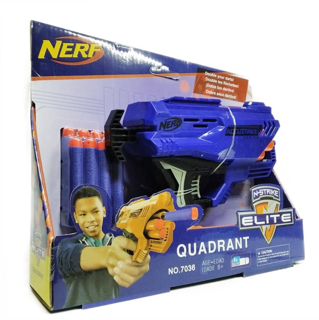 

Бластер Типа Nerf N-Strike Elite "Quadrant" 7036