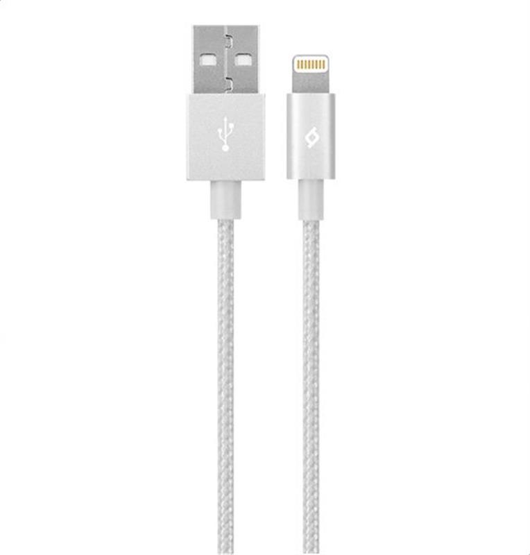 

Кабель Ttec USB - Lightning, AlumiCable, 1.2м, Silver, MFi