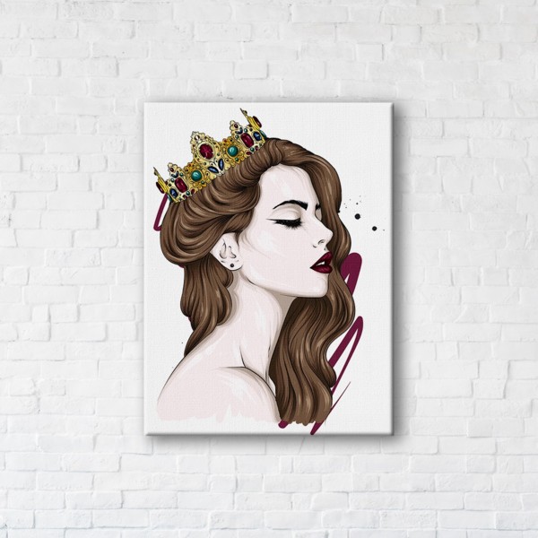 

Картина на холсте IBR Princess 50x65 см