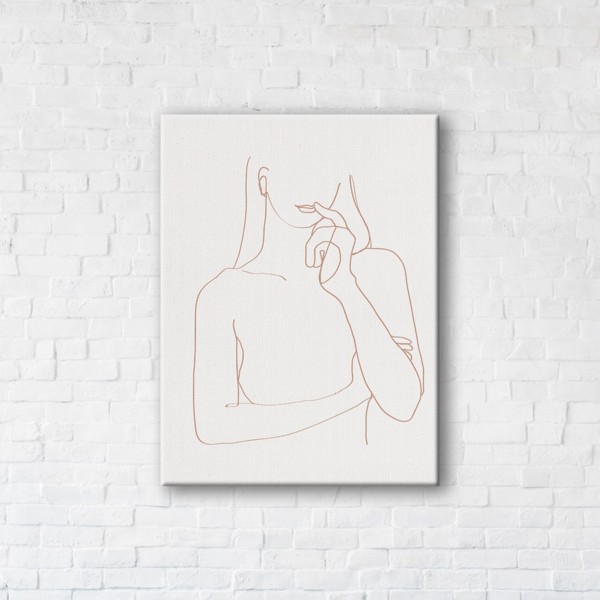 

Картина на холсте IBR Flirtation 110x145 см