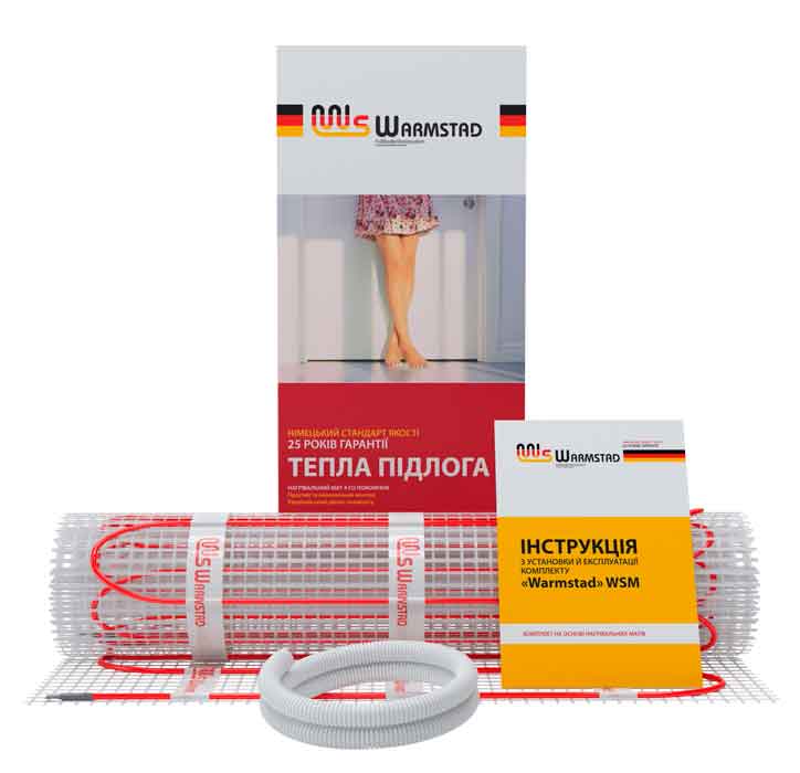 

Нагревательный мат Warmstad WSM-150 3.2 м.кв - 485Вт
