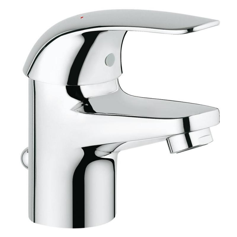 

Смеситель для раковины Grohe Euroeco 23262000 с донным клапаном