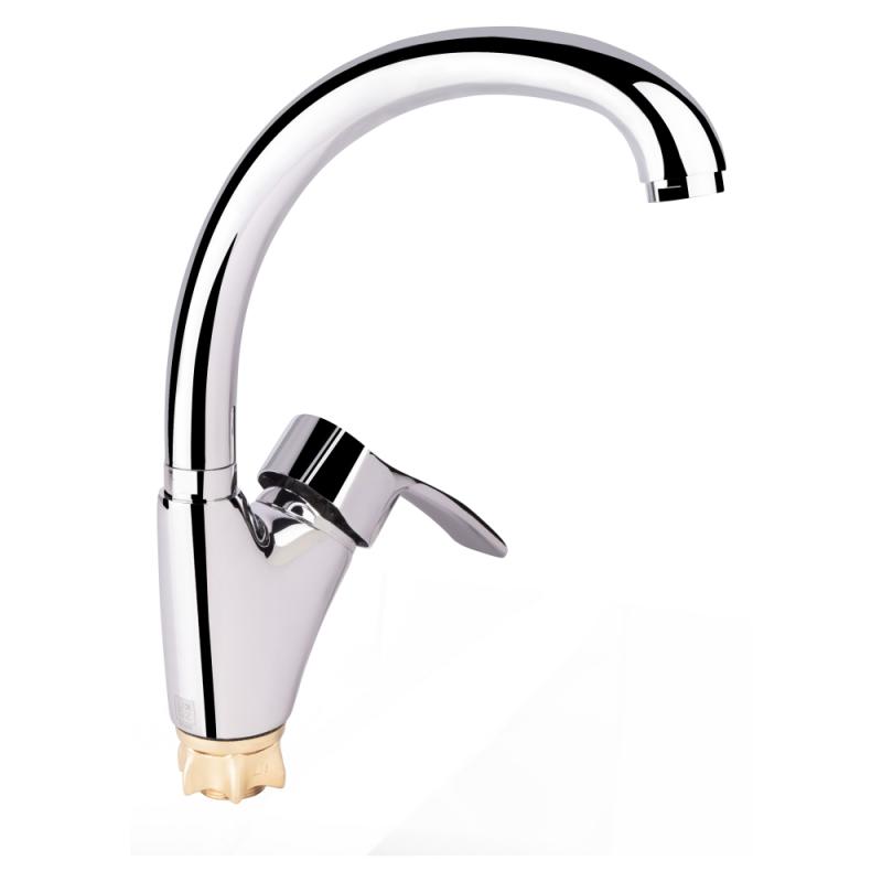 

Кухонный смеситель Lidz (CRM) 41 86 007F-3 (20 49 011 03) U на гайке (k40)