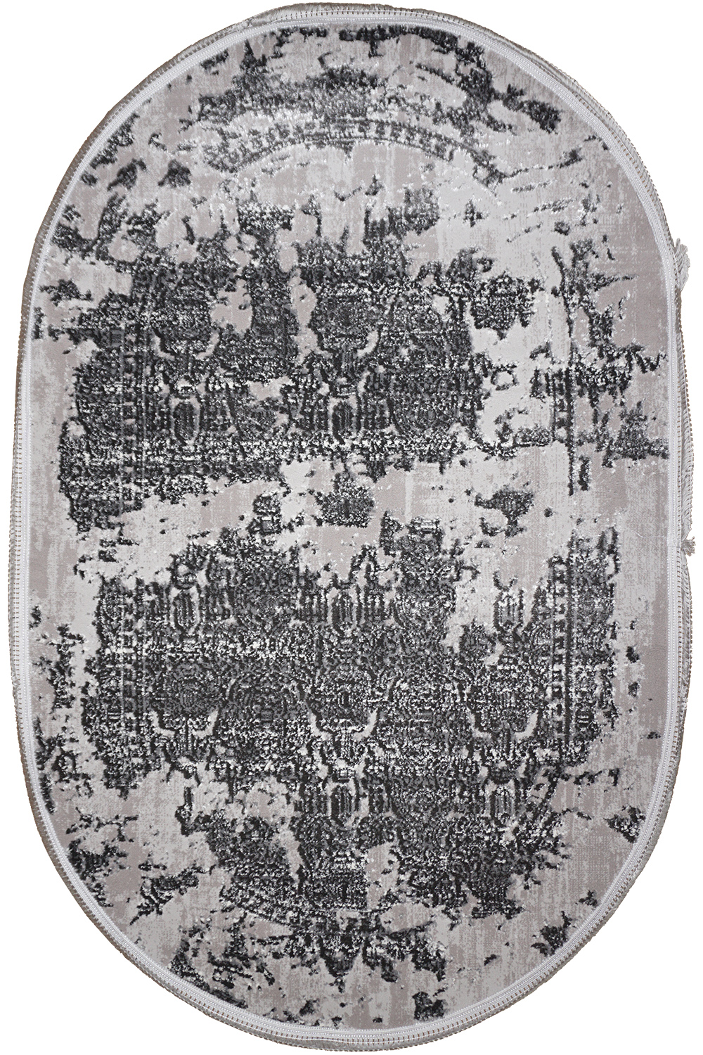 

Ковер virtual LEVADO 03914A 1.2x1.8 м. Овал Серый