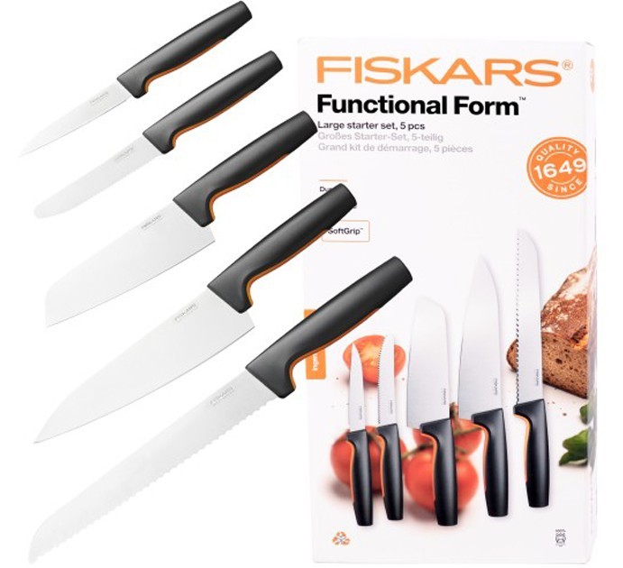 

Набор кухонных ножей Fiskars Functional Form 5 ножей