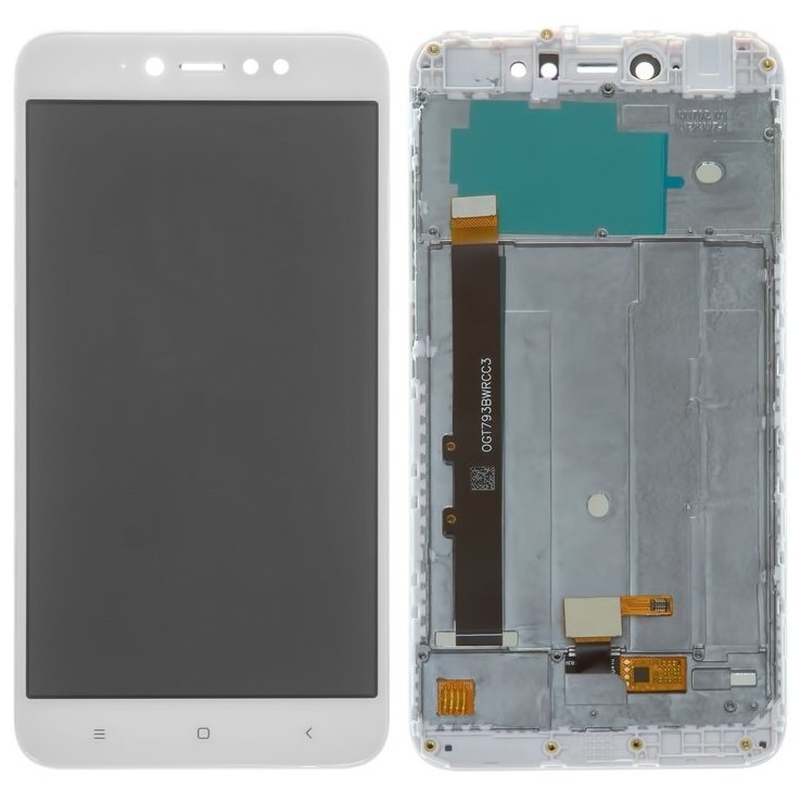 

Дисплей для Xiaomi Redmi Note 5A Prime 332Gb, 464 Gb с сенсором (тачскрином) и рамкой белый