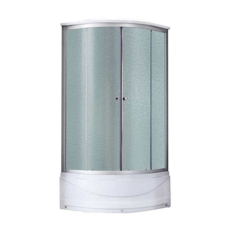 

Гидробокс Lidz TANI SBM100x100.SAT.HIGH.FR, высокий, стекло Frost 4мм + стенки WHI