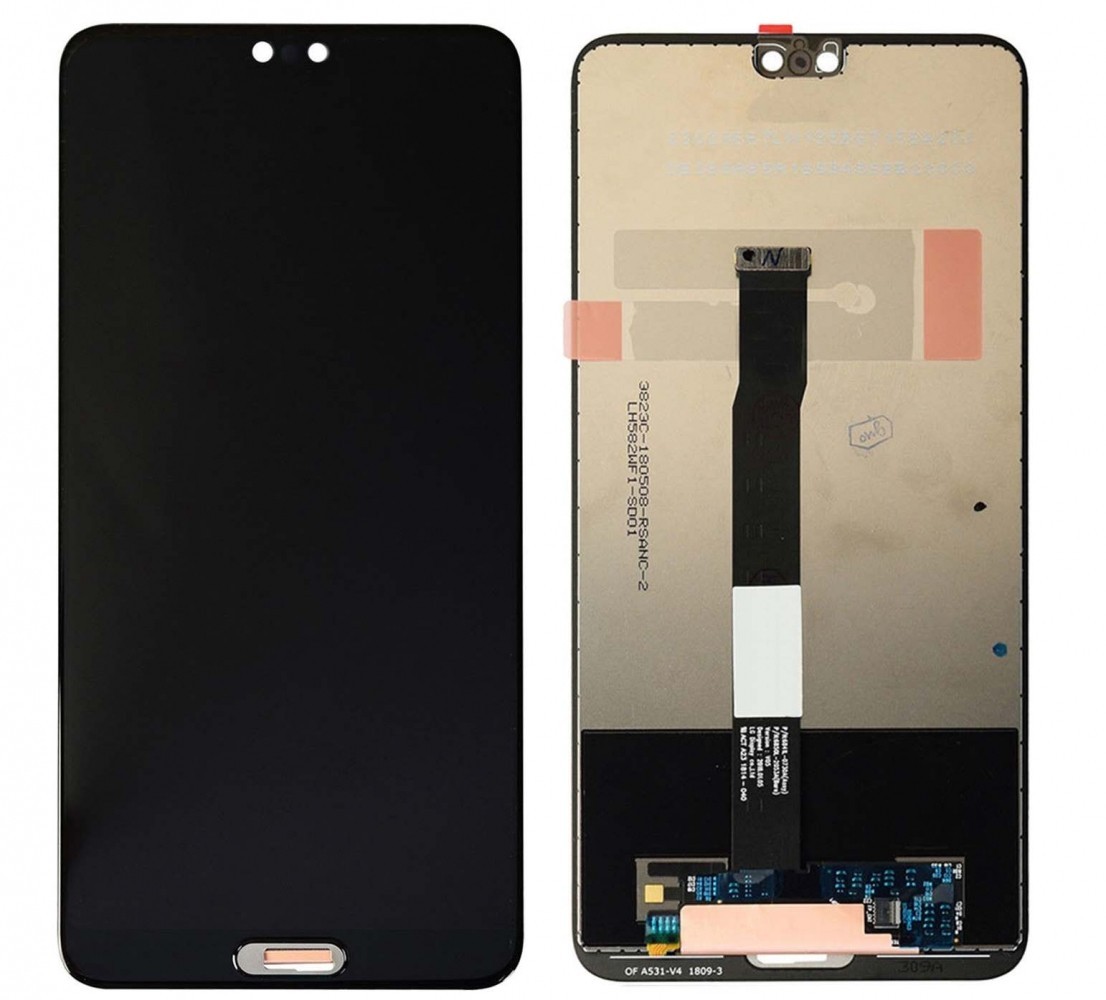 

Дисплей для Huawei P20 (EML-L09, EML-L29) с сенсором (тачскрином) черный (PRC)