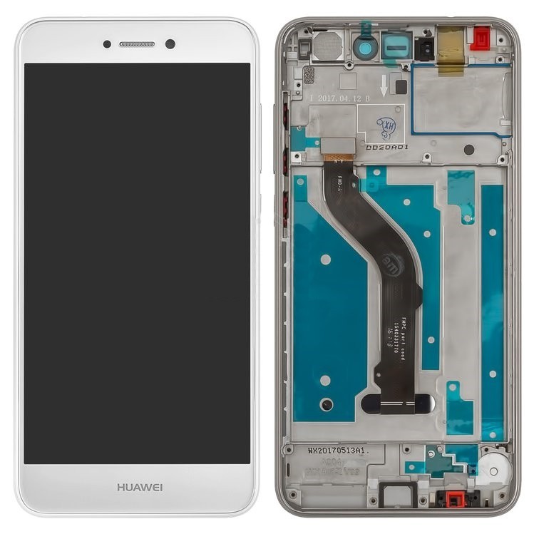 

Дисплей для Huawei P8 Lite 2017 (PRA-L11), P9 Lite (2017), GR3 (2017) с сенсором (тачскрином) и рамкой белый